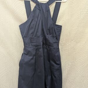 Chic Navy Halter Jumpsuit